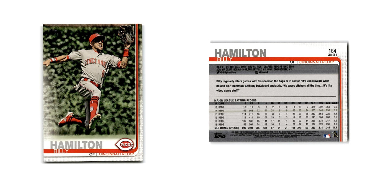 Billy Hamilton 2019 Topps #164 Cincinnati Reds Baseball Card NM