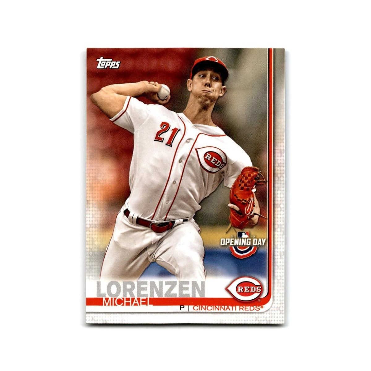 Michael Lorenzen Opening Day 2019 Topps #25 Cincinnati Reds Baseball Card NM