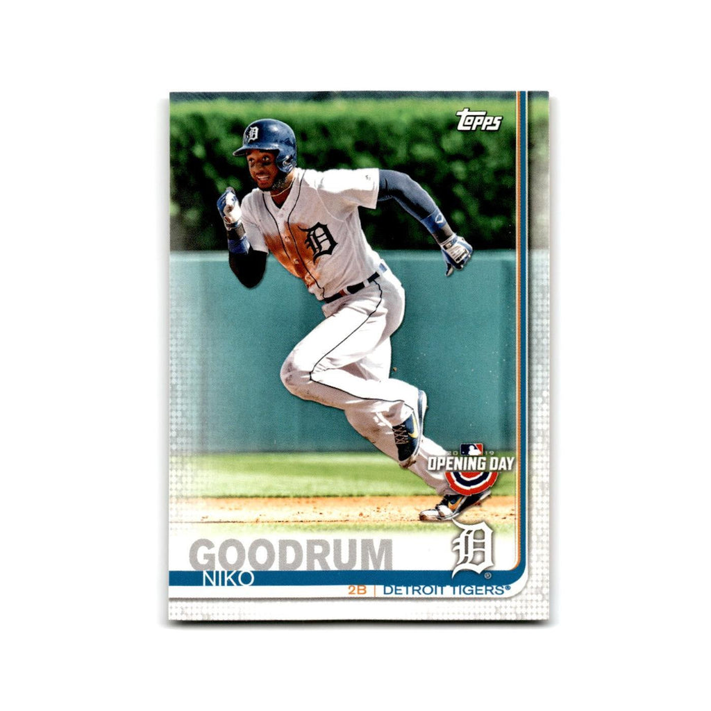 Niko Goodrum Opening Day 2019 Topps #9 Detroit Tigers Baseball Card NM