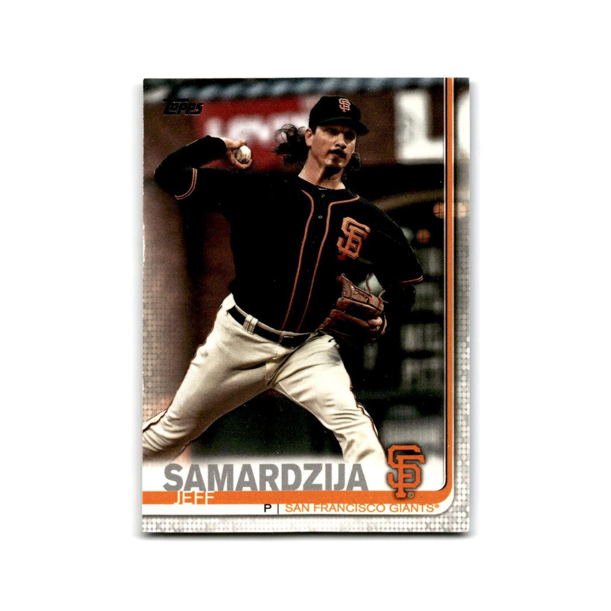 Jeff Samardzija 2019 Topps #574 San Francisco Giants Baseball Card NM