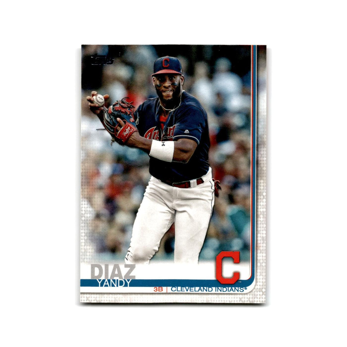 Yandy Diaz 2019 Topps #595 Cleveland Indians Baseball Card NM