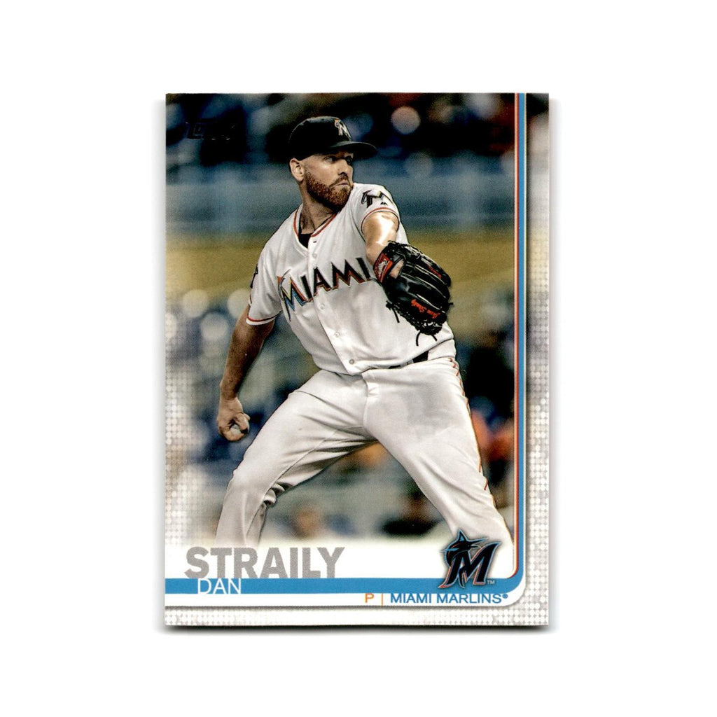 Dan Straily 2019 Topps #325 Miami Marlins Baseball Card NM