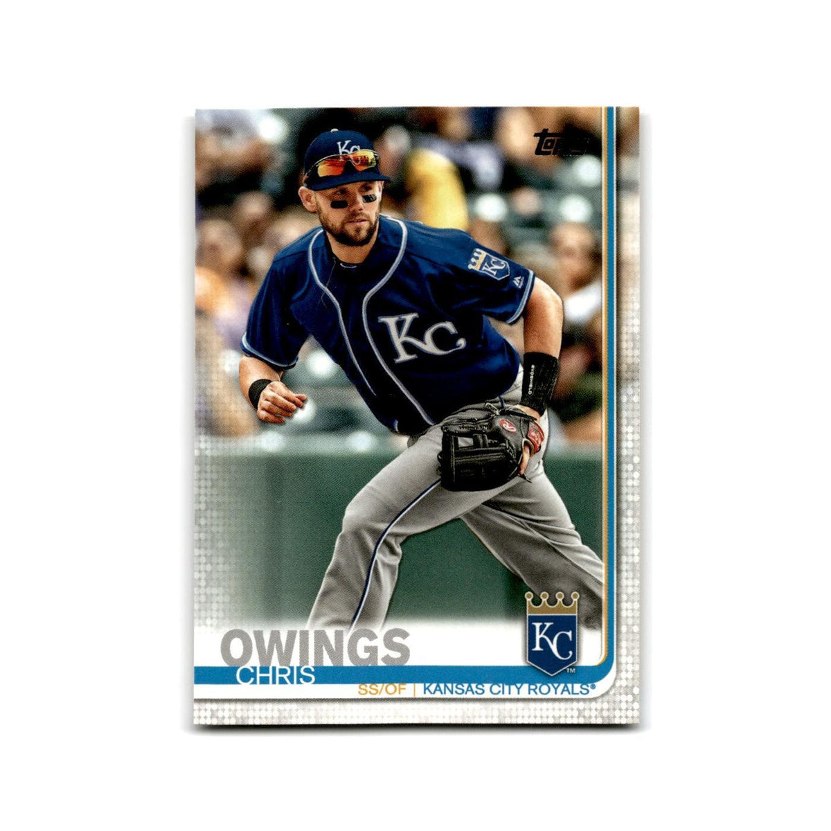 Chris Owings 2019 Topps #548 Kansas City Royals Baseball Card NM