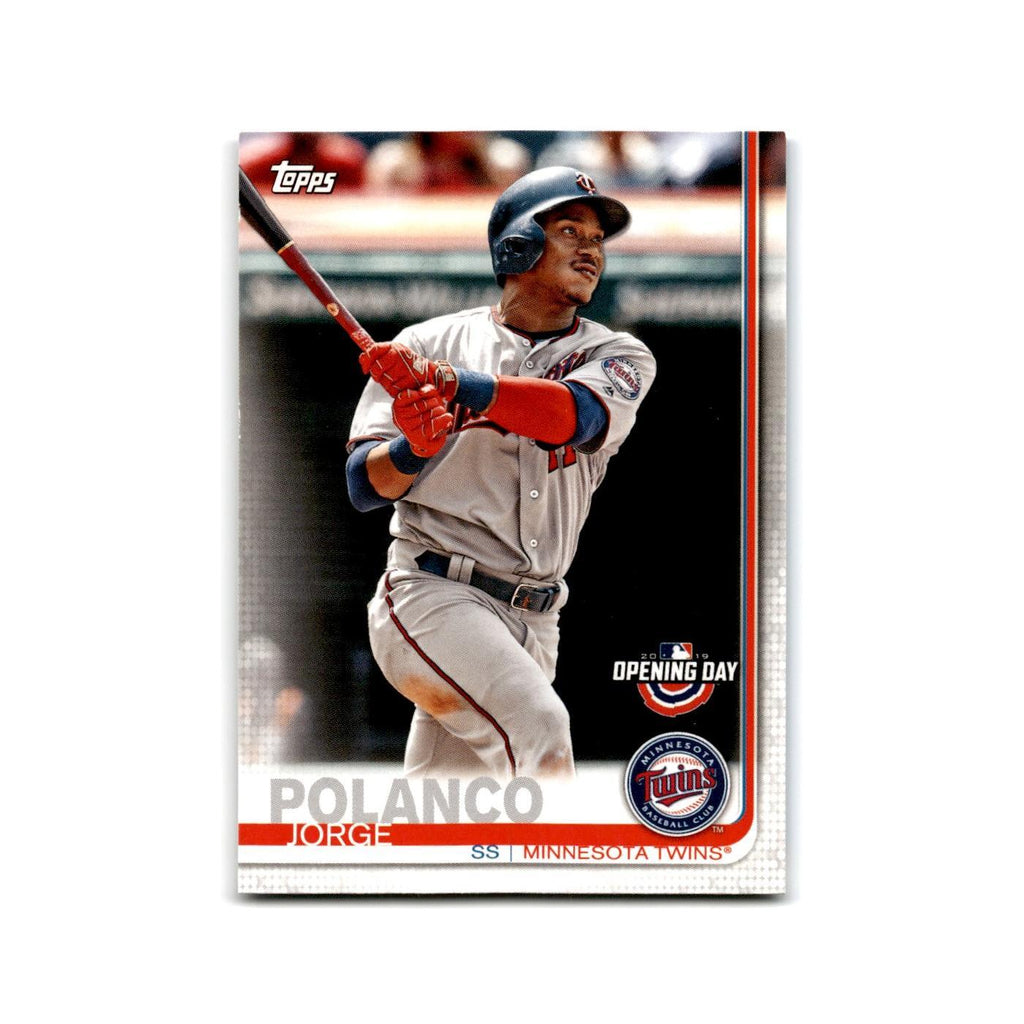 Jorge Polanco Opening Day 2019 Topps #110 Minnesota Twins Baseball Card NM