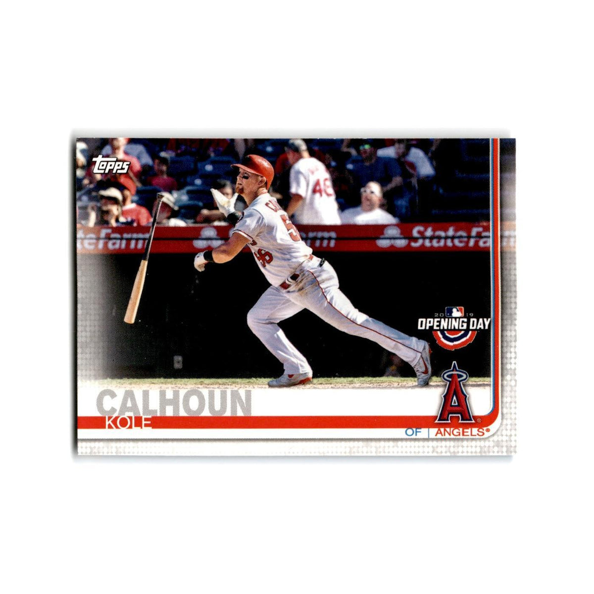 Kole Calhoun Opening Day 2019 Topps #83 Los Angeles Angels Baseball Card NM