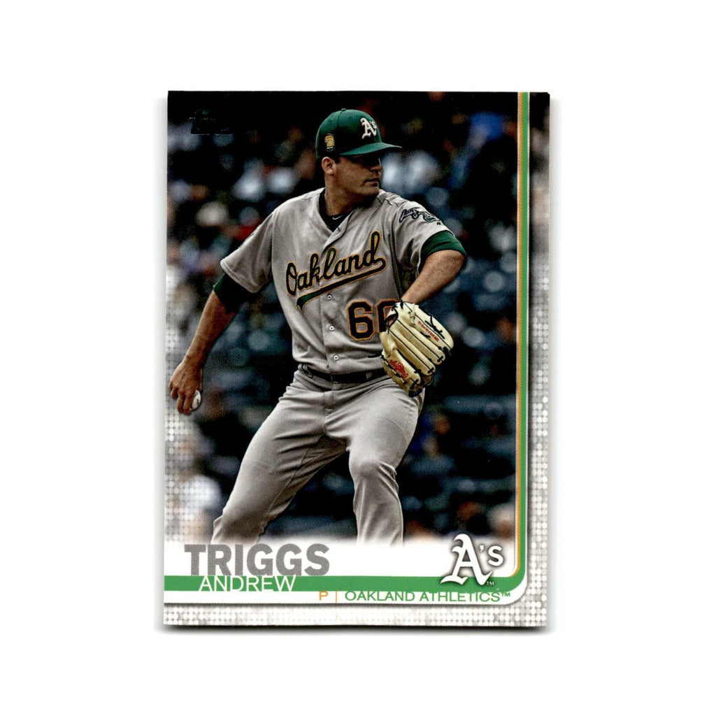 Andrew Triggs 2019 Topps #565 Oakland Athletics Baseball Card NM