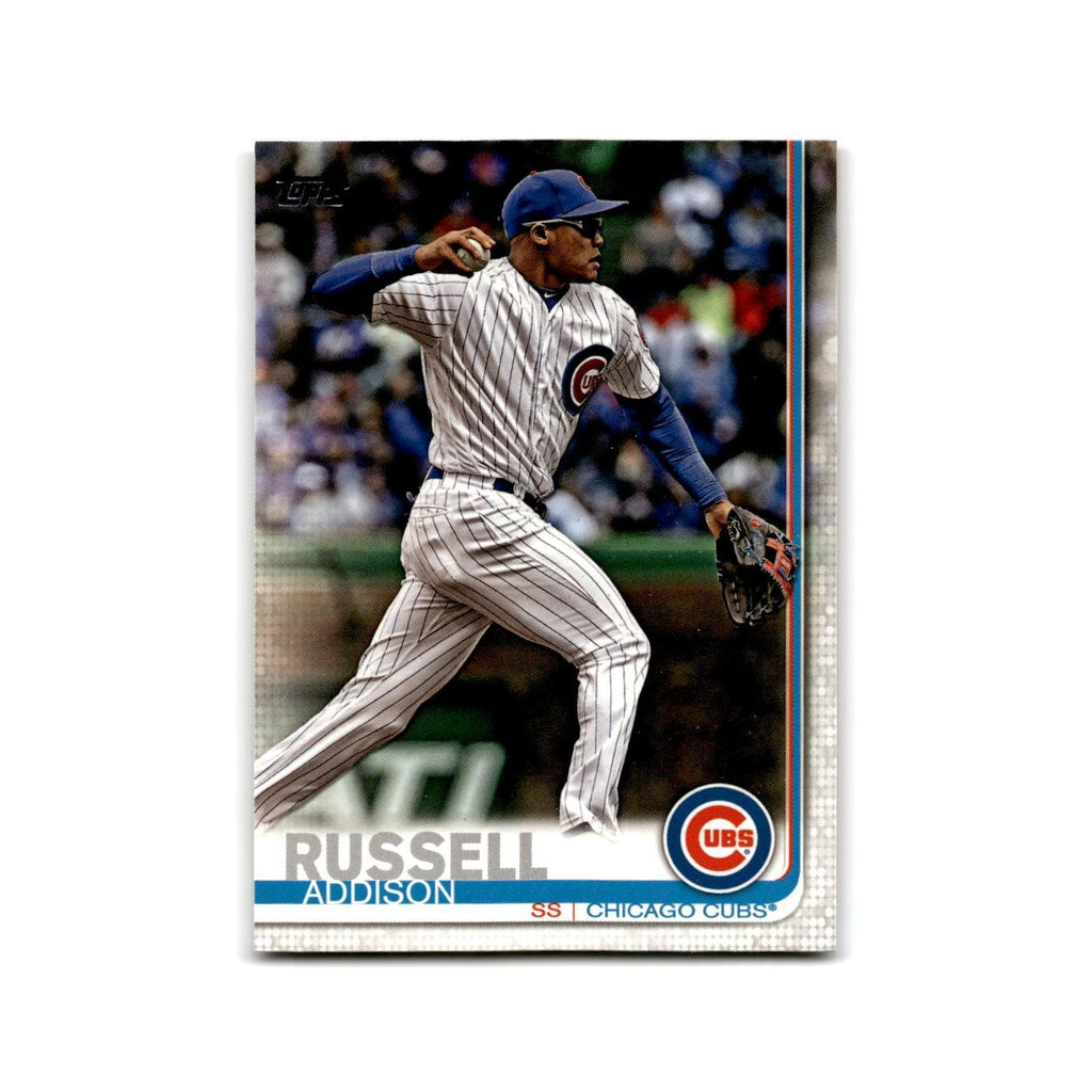 Addison Russell 2019 Topps #633 Chicago Cubs Baseball Card NM