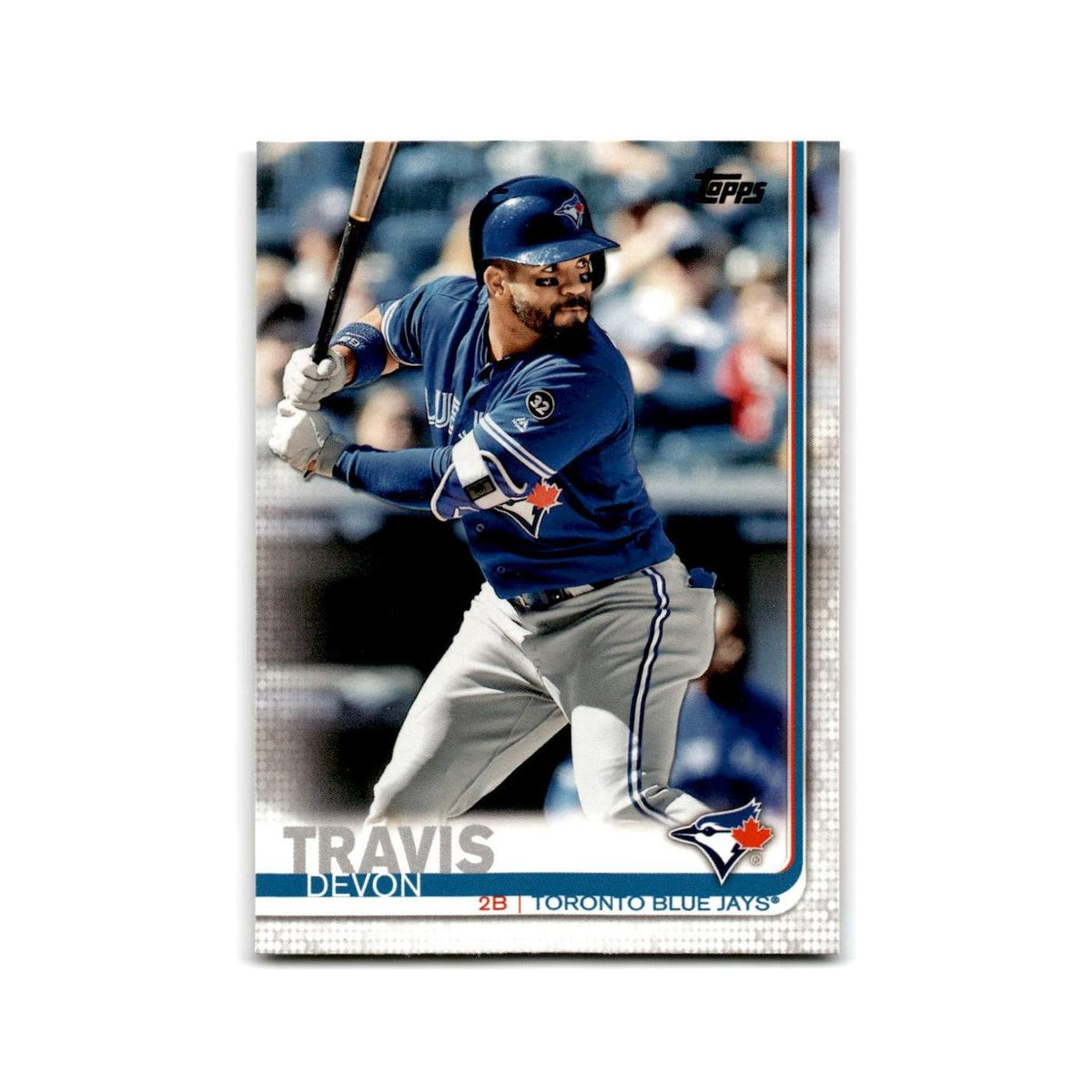 Devon Travis 2019 Topps #298 Toronto Blue Jays Baseball Card NM