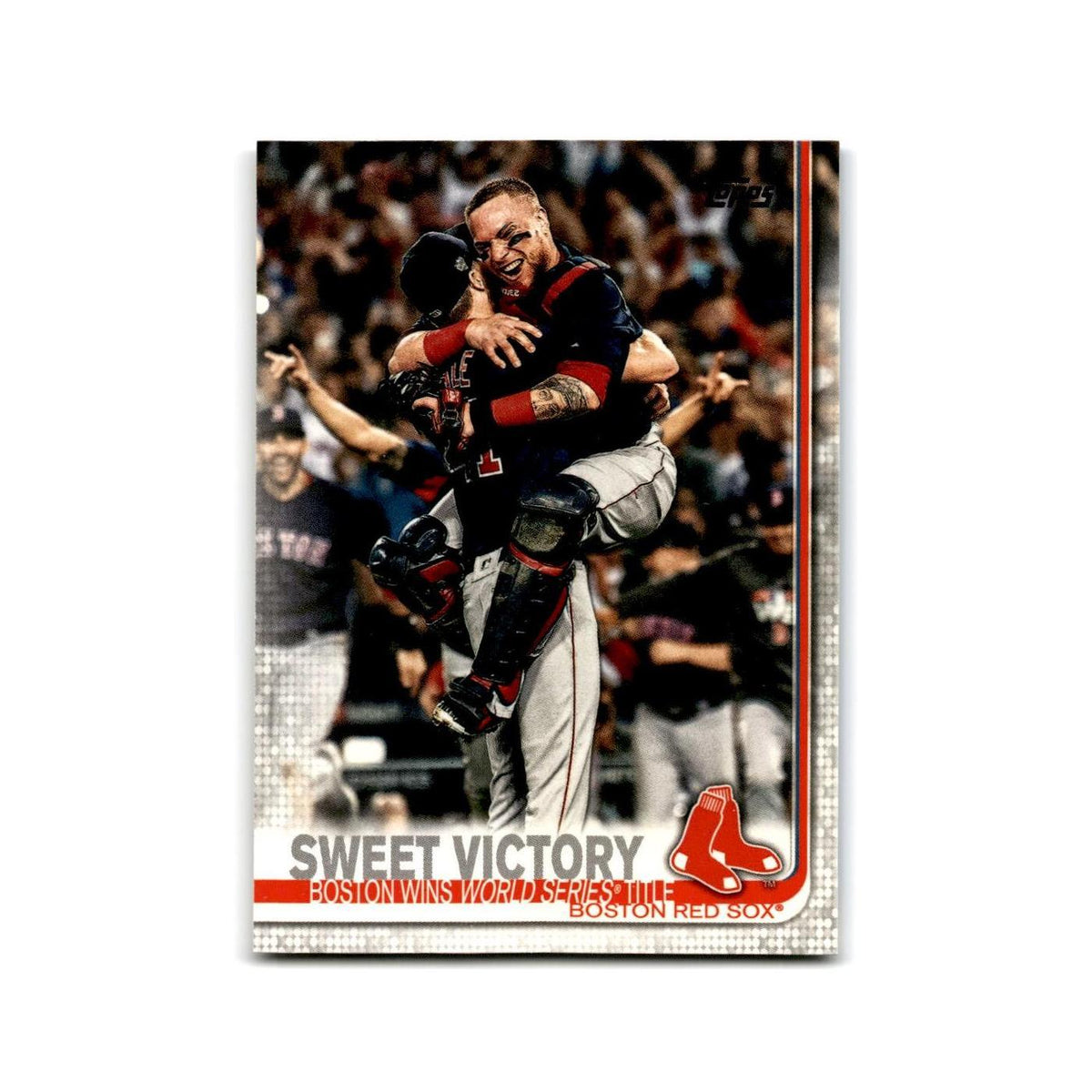 Sweet Victory 2019 Topps #549 Boston Red Sox Baseball Card NM