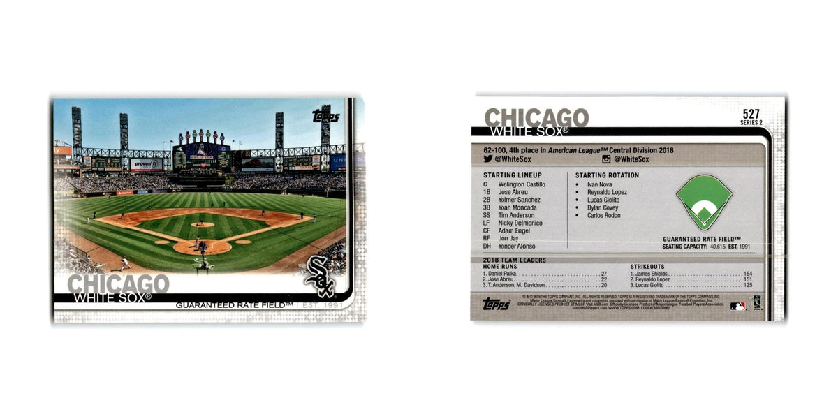 Guaranteed Rate Field 2019 Topps #527 Chicago White Sox Baseball Card NM