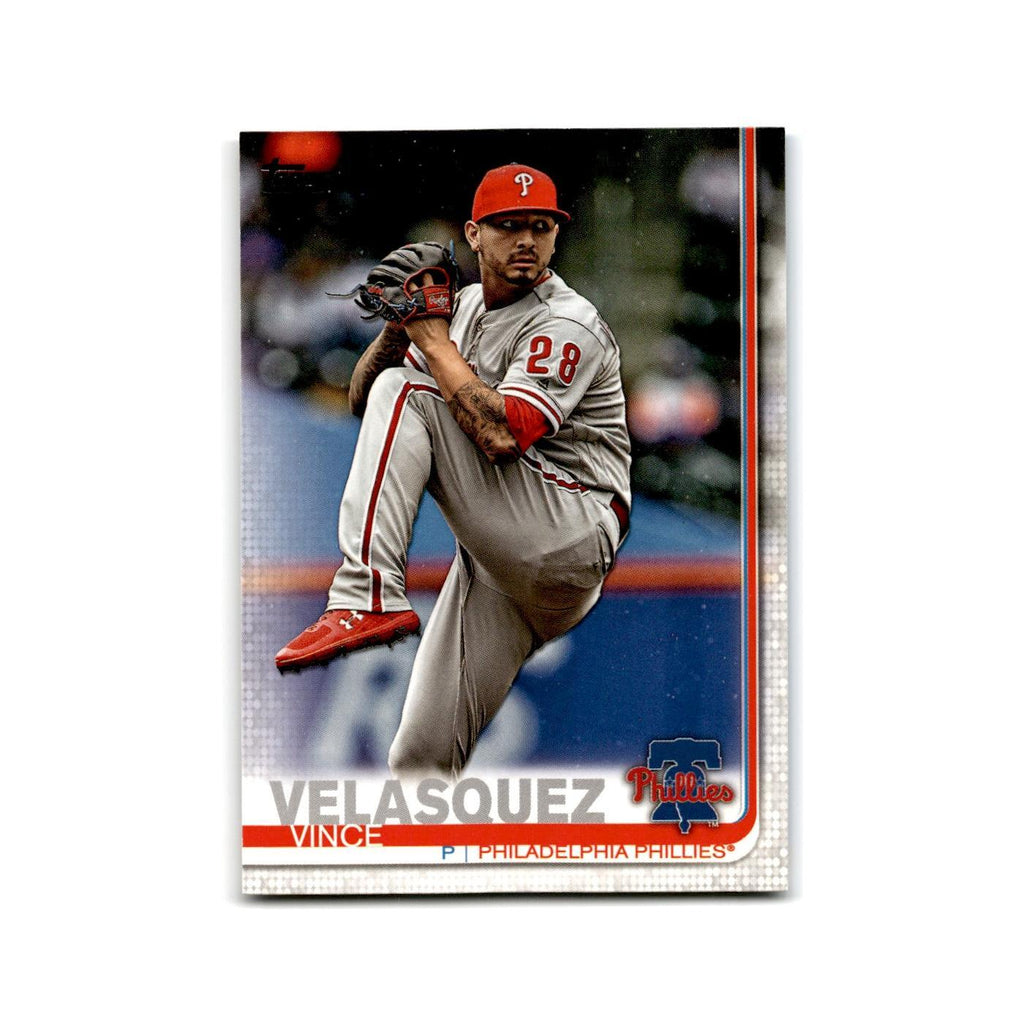 Vince Velasquez 2019 Topps #480 Philadelphia Phillies Baseball Card NM