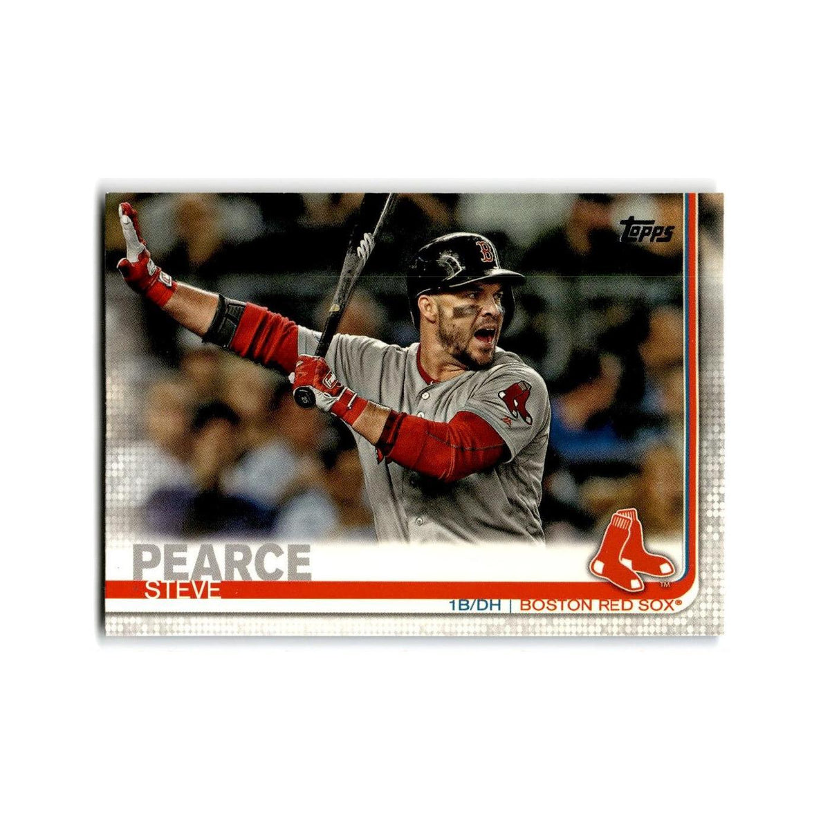 Steve Pearce 2019 Topps #694 Boston Red Sox Baseball Card NM