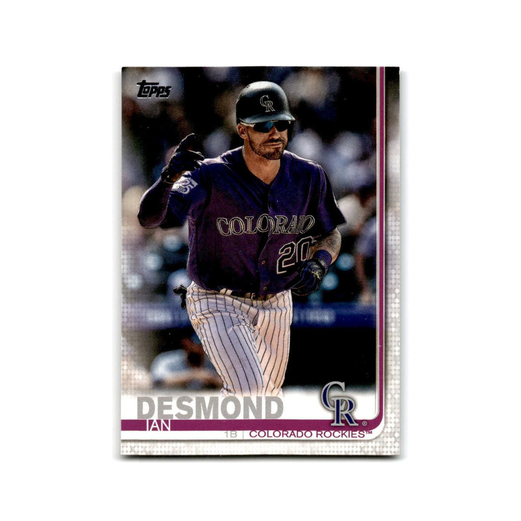 Ian Desmond 2019 Topps #494 Colorado Rockies Baseball Card NM