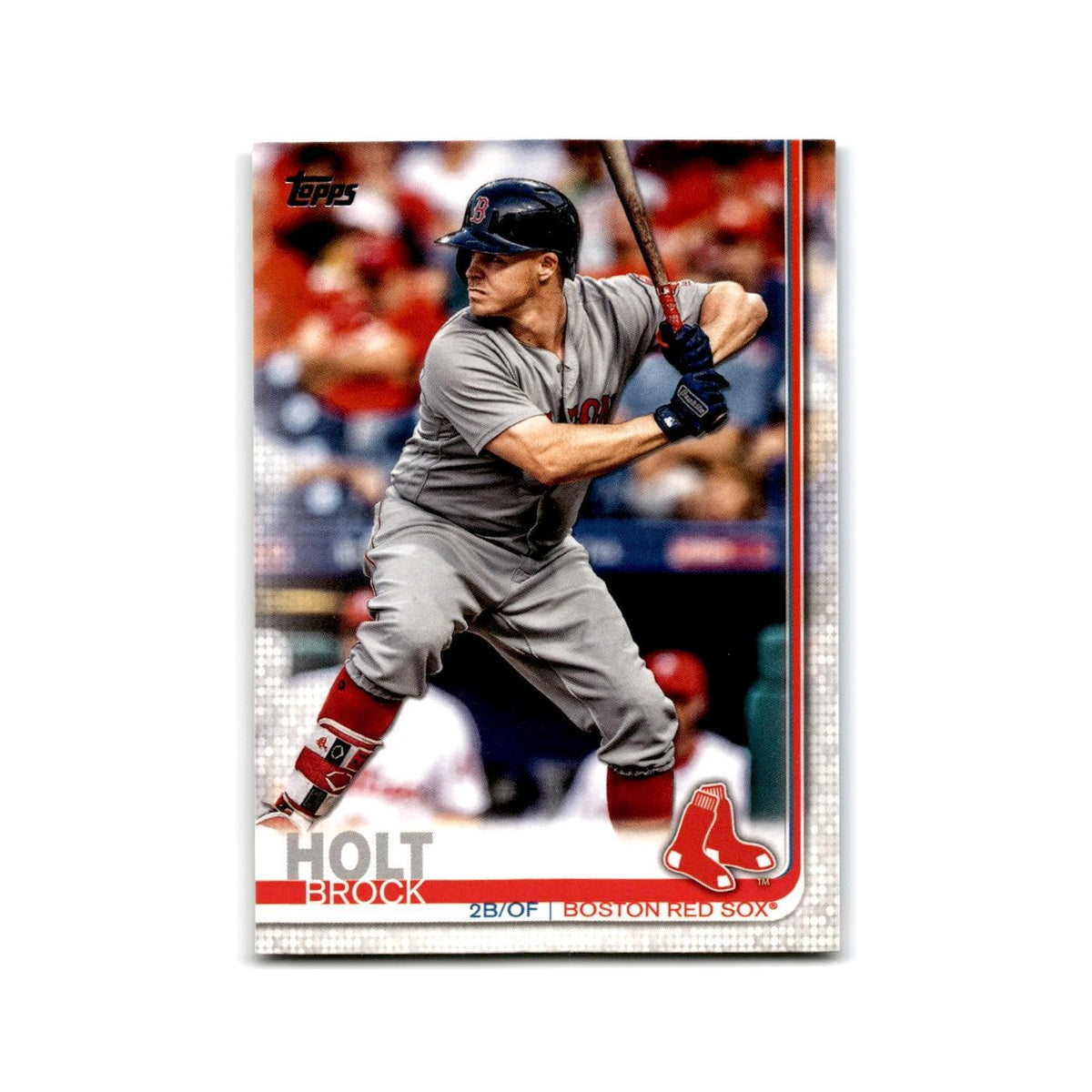 Brock Holt 2019 Topps #546 Boston Red Sox Baseball Card NM