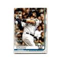Travis Shaw 2019 Topps #676 Milwaukee Brewers Baseball Card NM