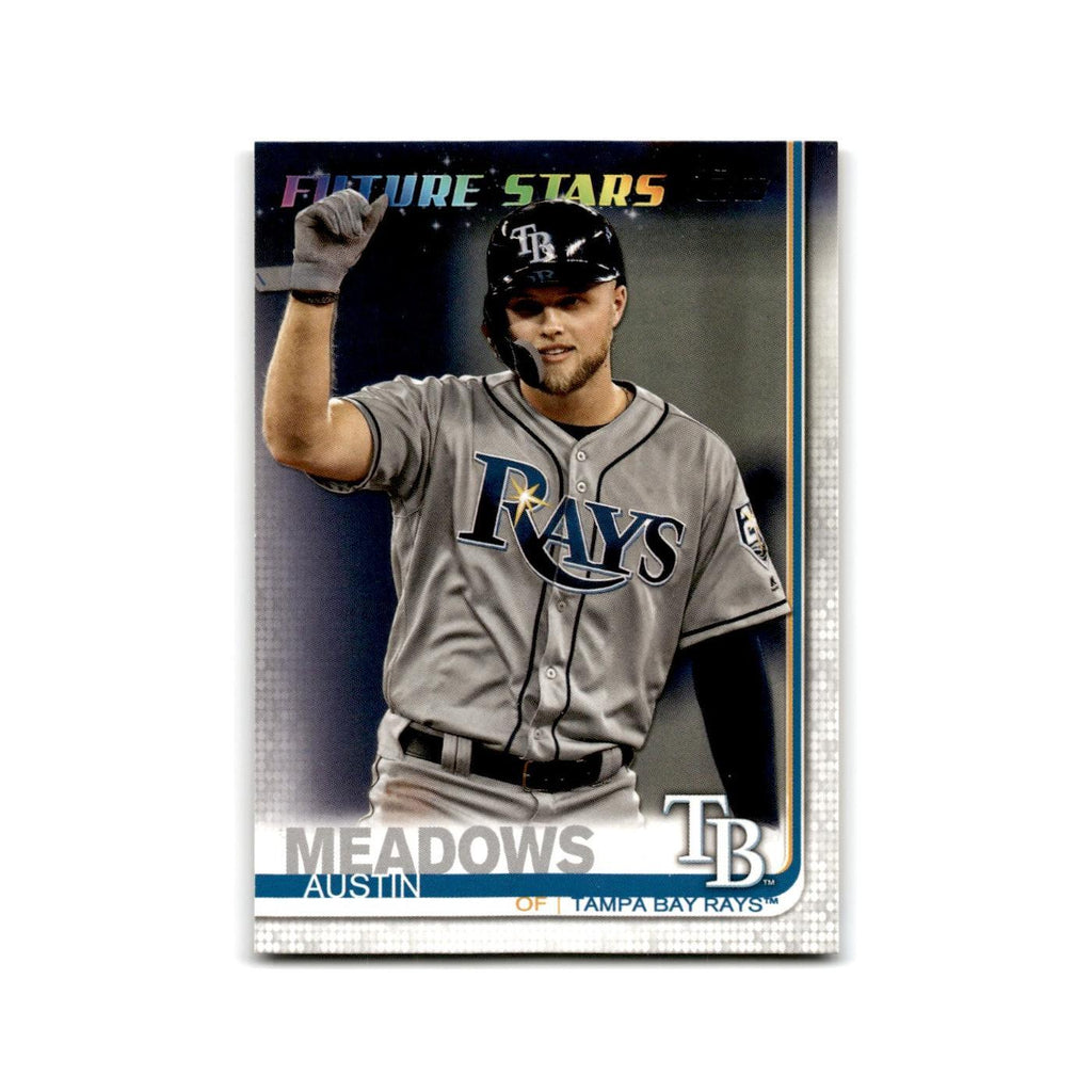 Austin Meadows 2019 Topps #564A Tampa Bay Rays Baseball Card NM