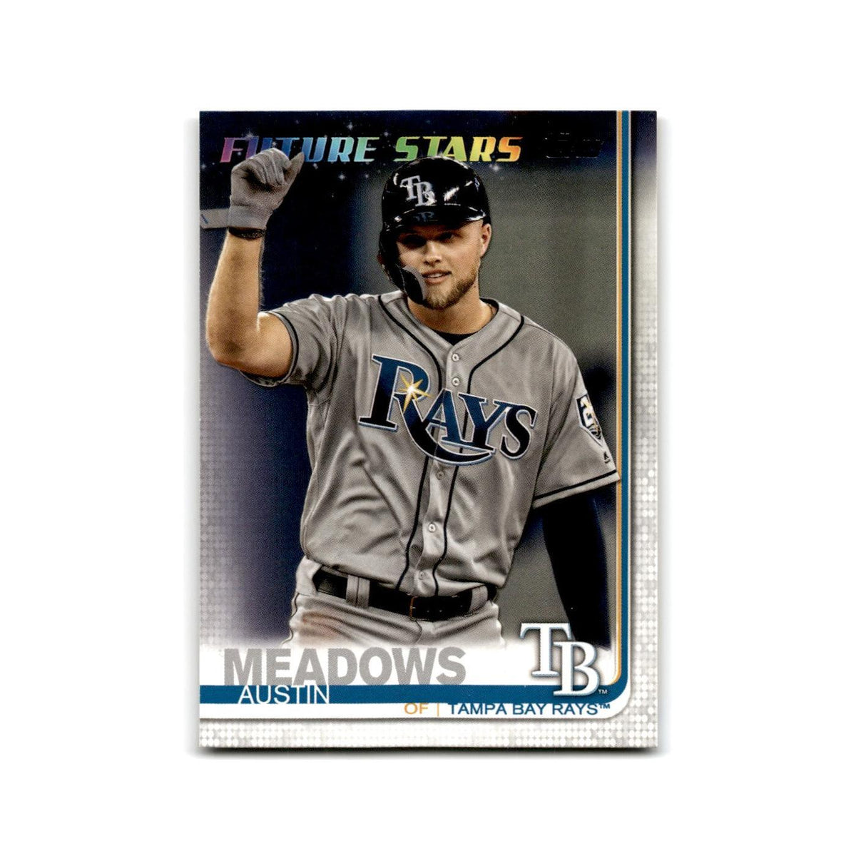 Austin Meadows 2019 Topps #564A Tampa Bay Rays Baseball Card NM