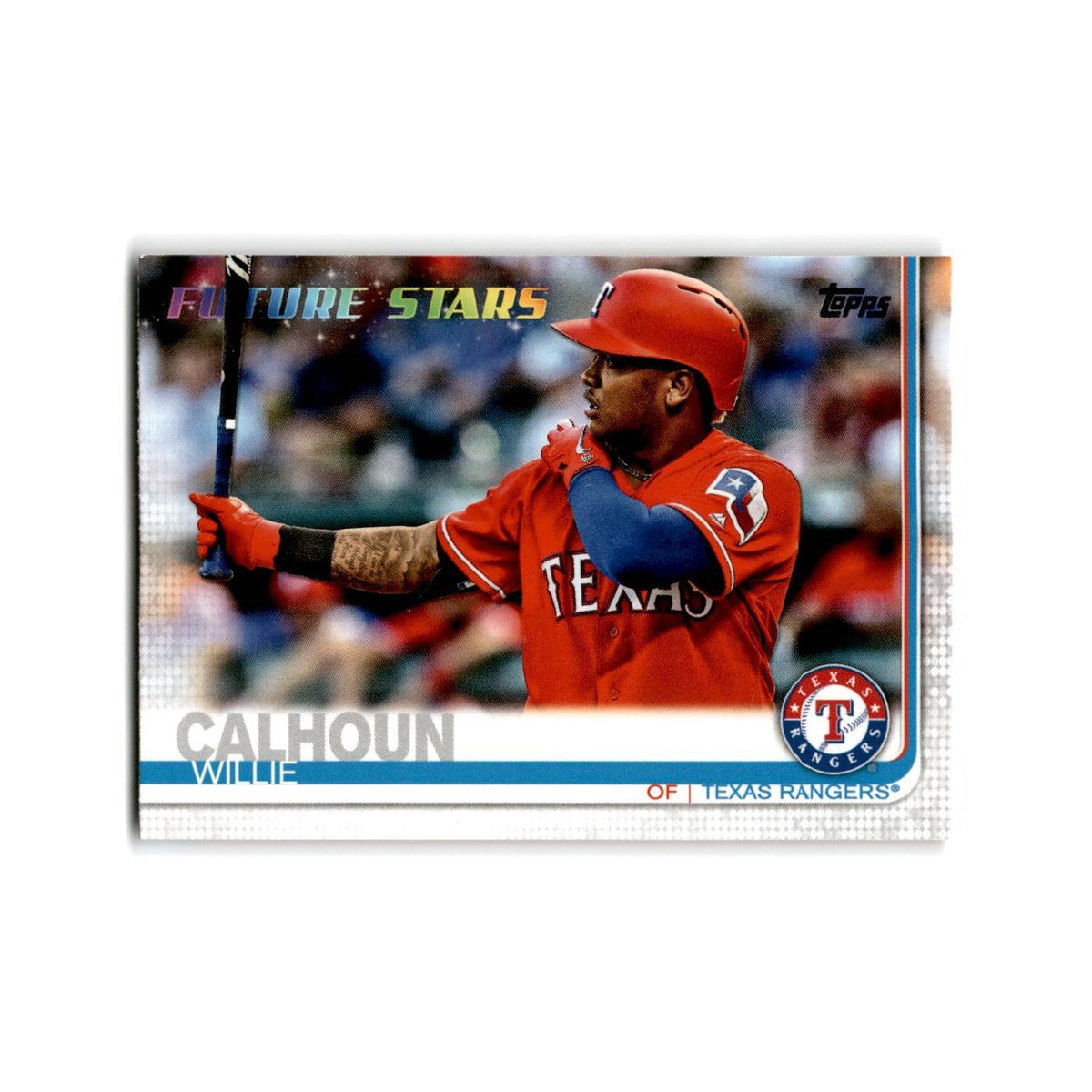 Willie Calhoun 2019 Topps #113 Texas Rangers Baseball Card NM