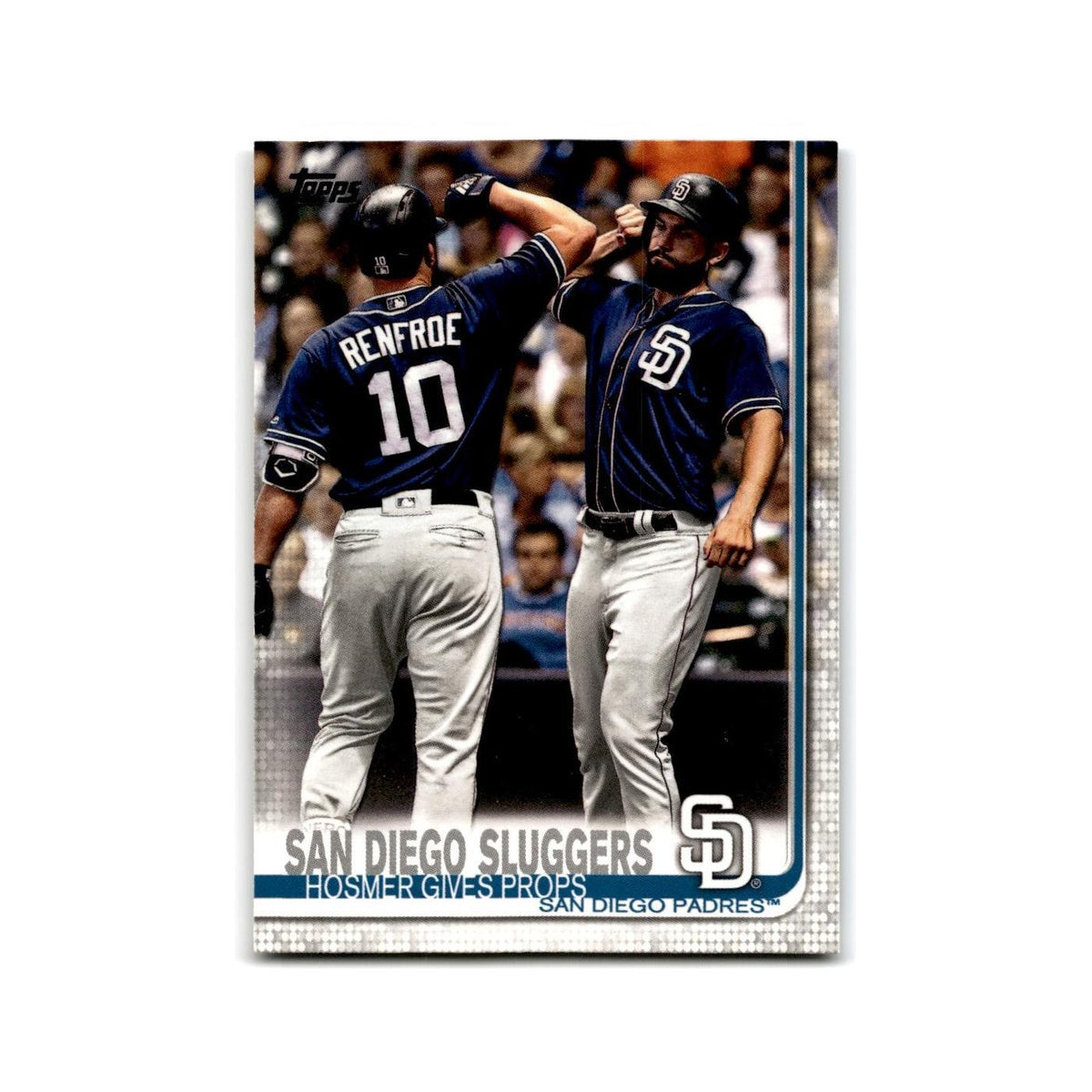 San Diego Sluggers 2019 Topps #487 San Diego Padres Baseball Card NM