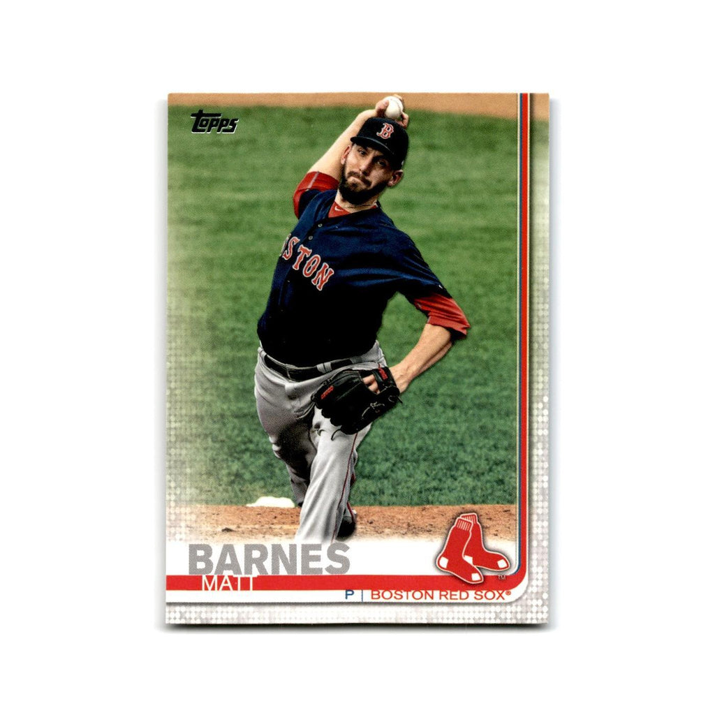 Matt Barnes 2019 Topps #422 Boston Red Sox Baseball Card NM