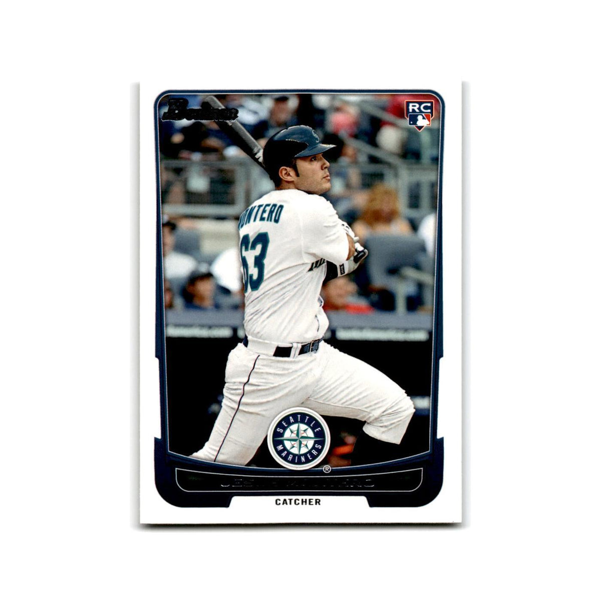 Jesus Montero Rookie 2012 Bowman #210 Seattle Mariners Baseball Card NM