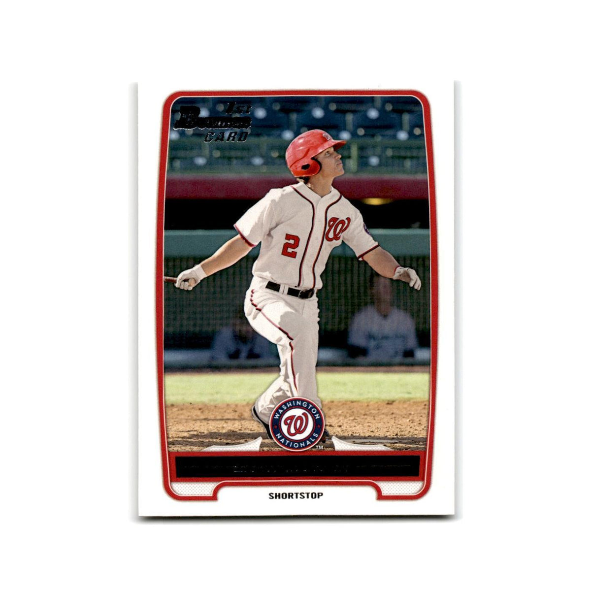 Zach Walters 2012 Bowman Prospects #BP41 Washington Nationals Baseball Card NM