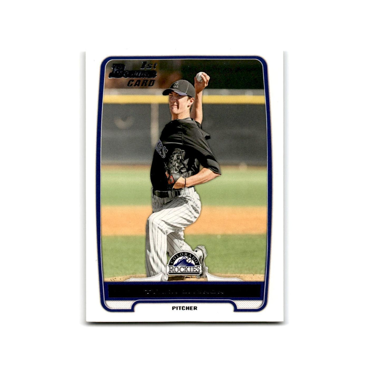 Tyler Gagnon 2012 Bowman Prospects #BP13 Colorado Rockies Baseball Card NM