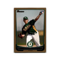 Tom Milone 2012 Bowman Gold #196 Oakland Athletics Baseball Card NM