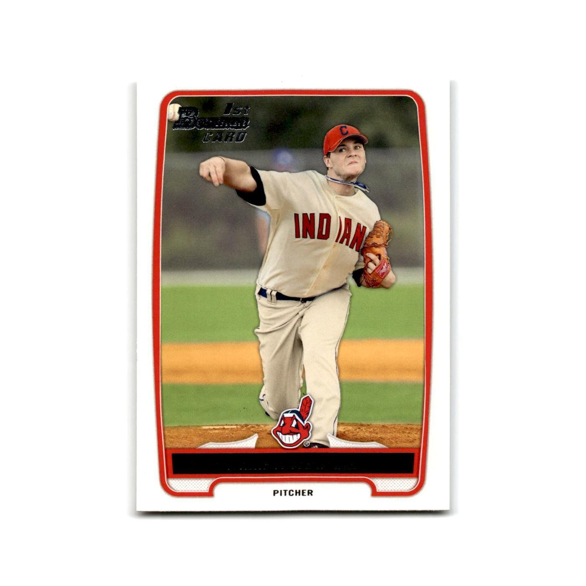 Dillon Howard 2012 Bowman Prospects #BP91 Cleveland Indians Baseball Card NM