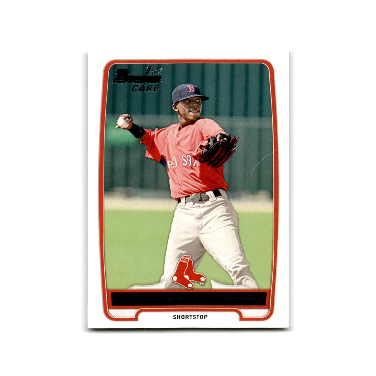 Jose Vinicio 2012 Bowman Prospects #BP55 Boston Red Sox Baseball Card NM