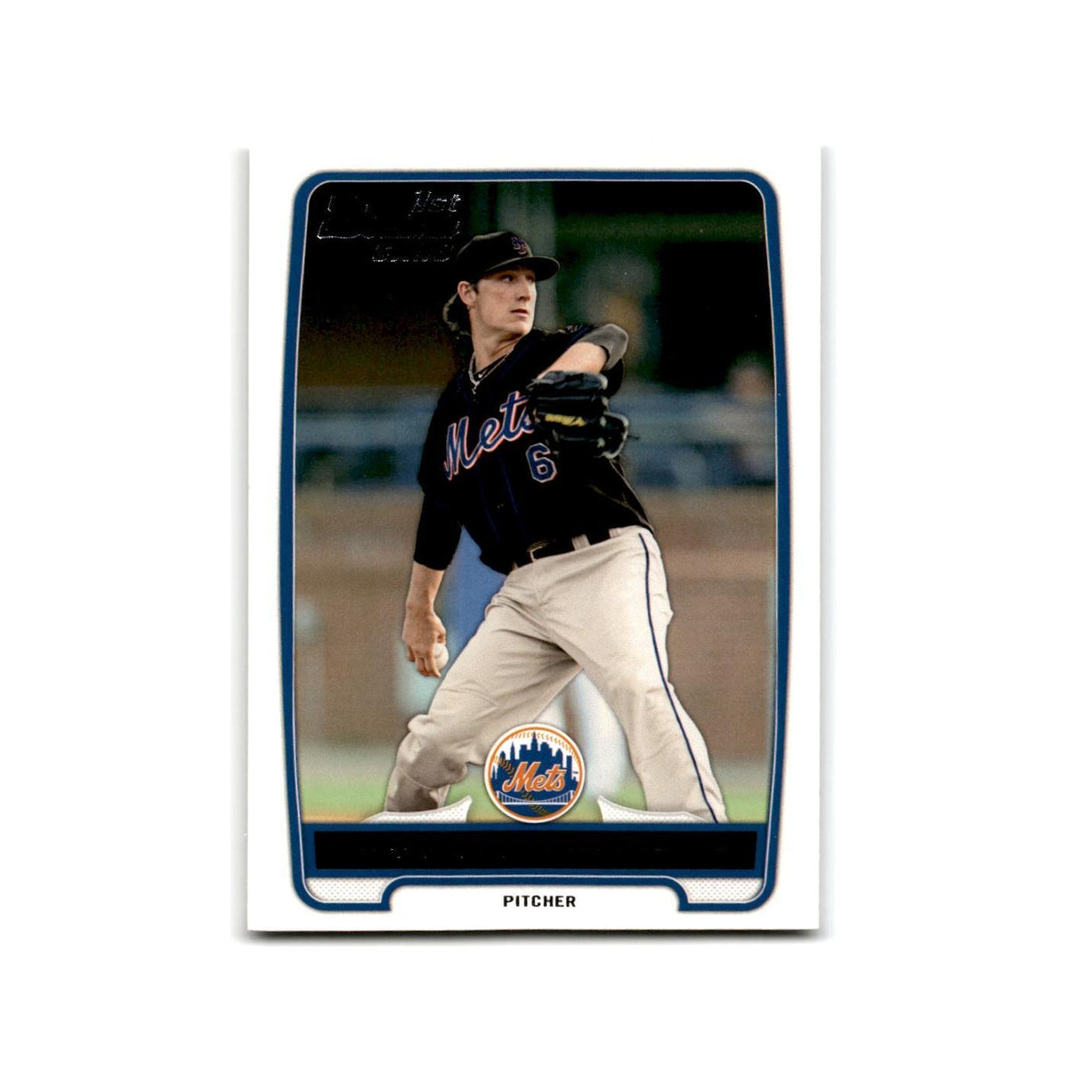 Taylor Whitenton 2012 Bowman Prospects #BP81 New York Mets Baseball Card NM