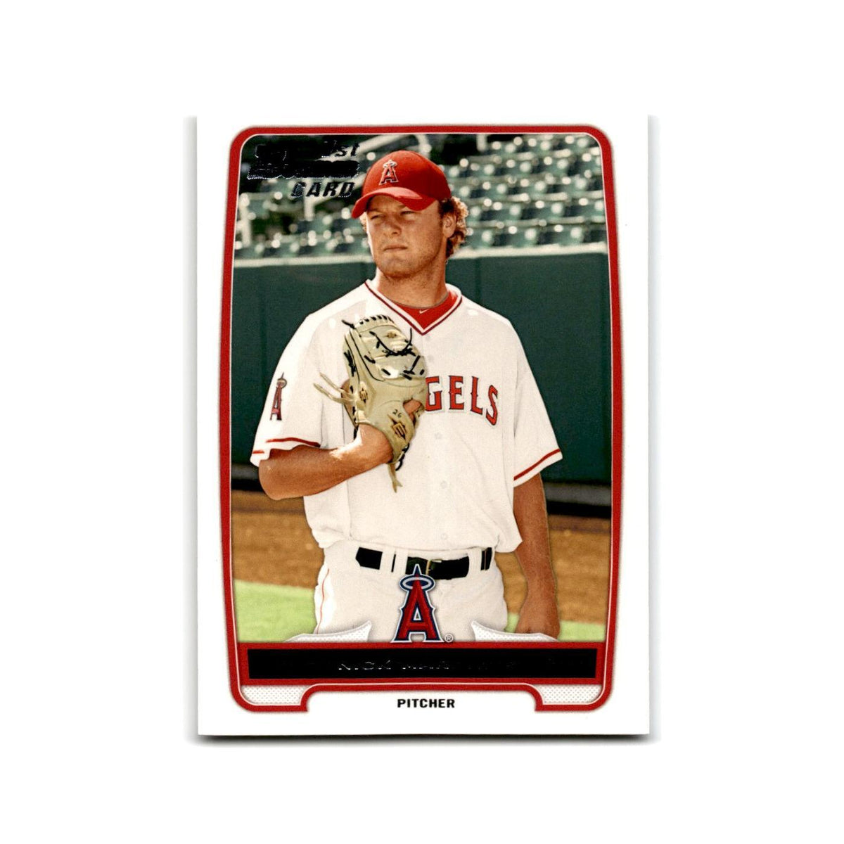 Nick Maronde 2012 Bowman Prospects #BP31 Los Angeles Angels Baseball Card NM