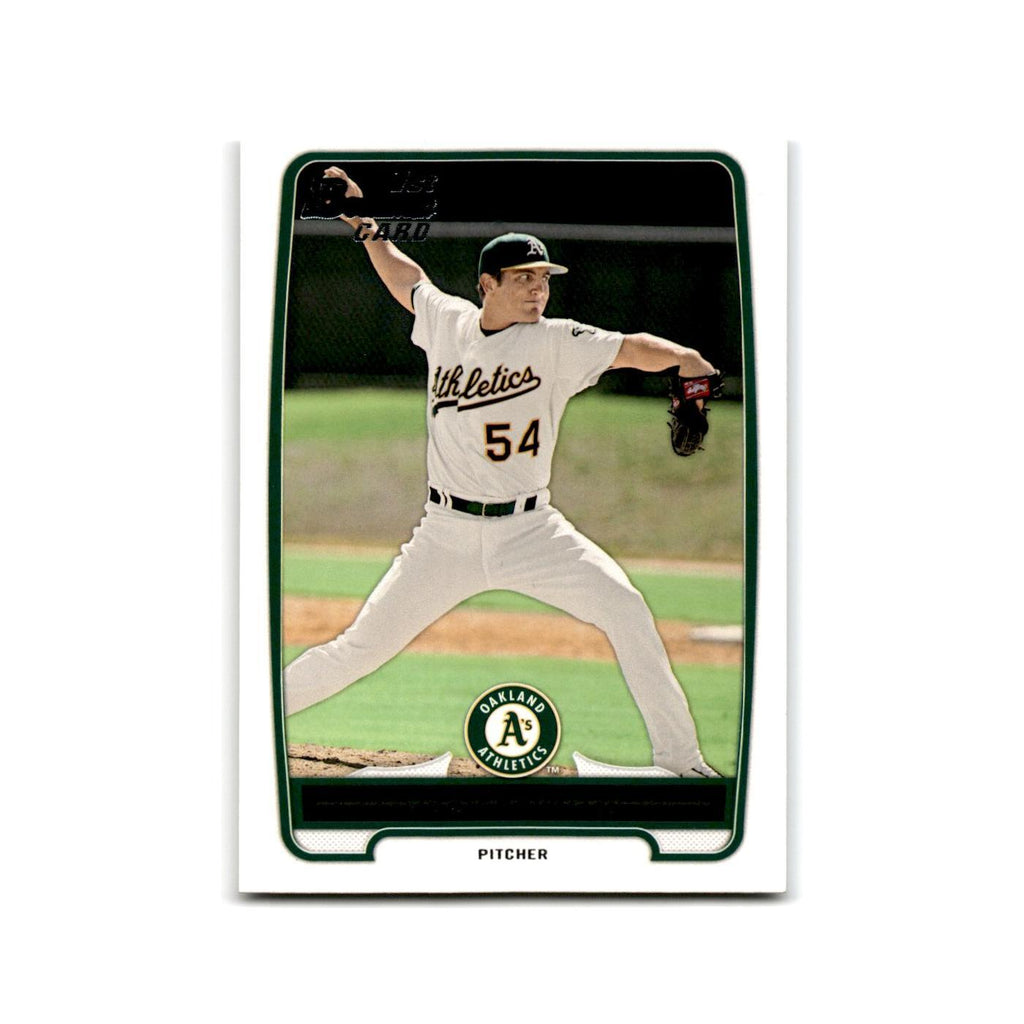 Josh Bowman 2012 Bowman Prospects #BP27 Oakland Athletics Baseball Card NM
