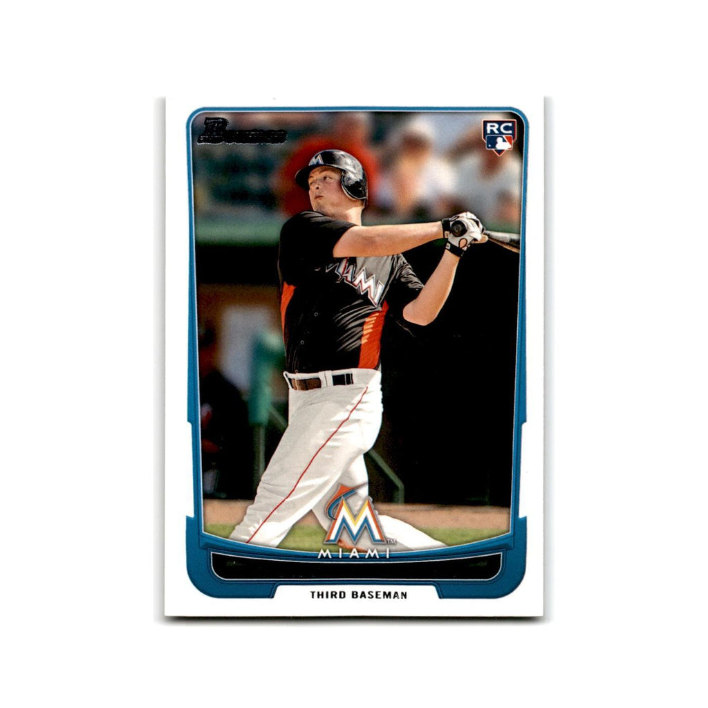 Matt Dominguez Rookie 2012 Bowman #205 Miami Marlins Baseball Card NM