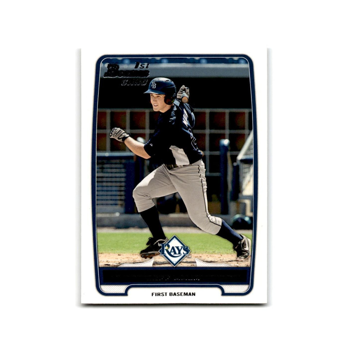 Jeff Malm 2012 Bowman Prospects #BP68 Tampa Bay Rays Baseball Card NM
