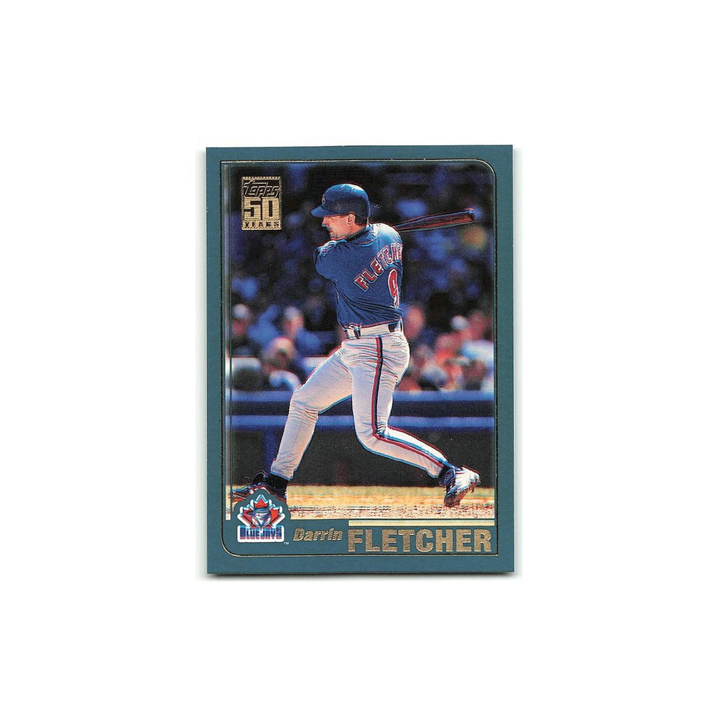 Darrin Fletcher 2001 Topps #318 Toronto Blue Jays Baseball Card NM