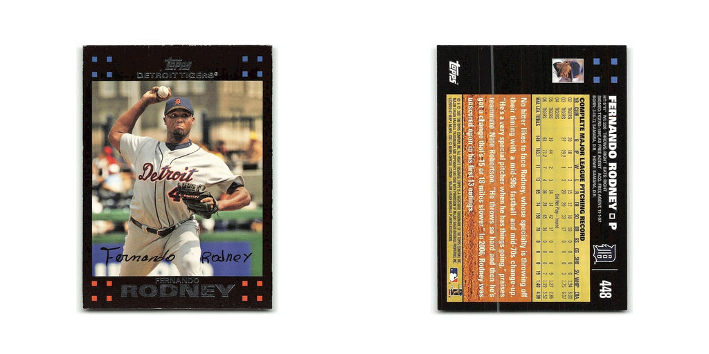 Fernando Rodney 2007 Topps #448 Detroit Tigers Baseball Card NM