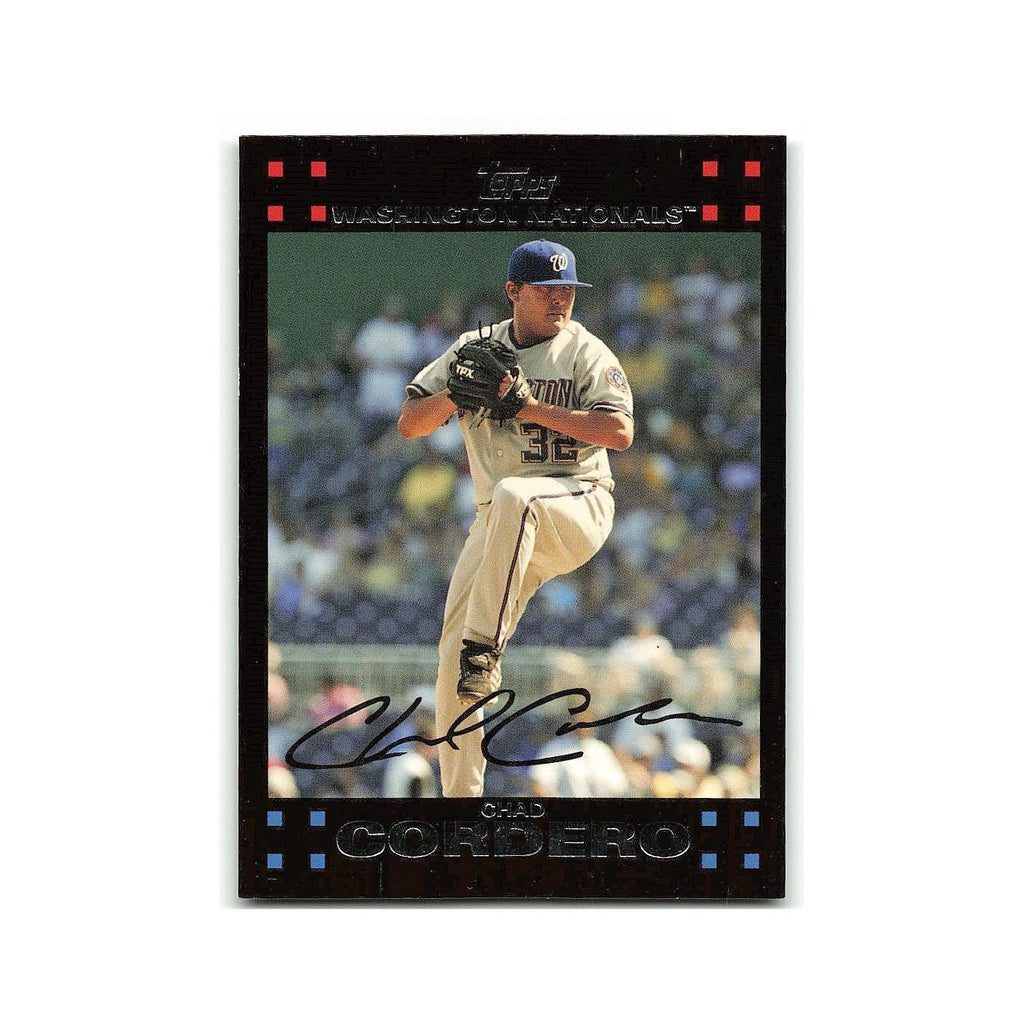 Chad Cordero 2007 Topps #438 Washington Nationals Baseball Card NM