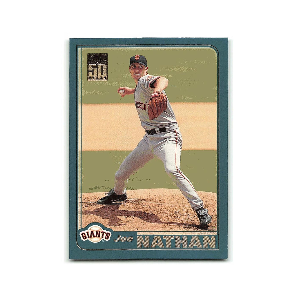 Joe Nathan 2001 Topps #292 San Francisco Giants Baseball Card NM