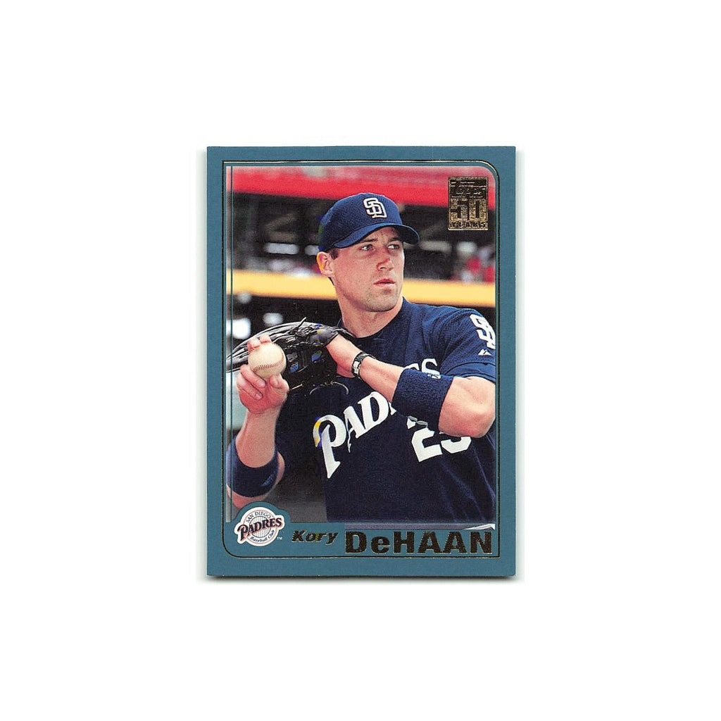 Kory DeHaan 2001 Topps #712 San Diego Padres Baseball Card NM