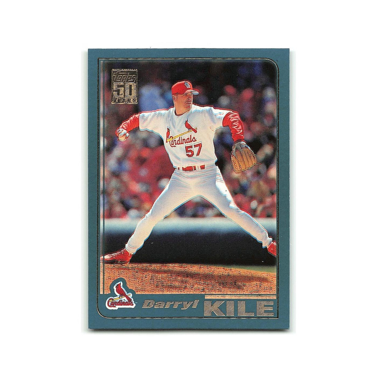 Darryl Kile 2001 Topps #289 St. Louis Cardinals Baseball Card NM