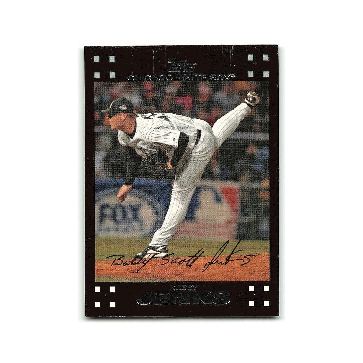 Bobby Jenks 2007 Topps #451 Chicago White Sox Baseball Card NM
