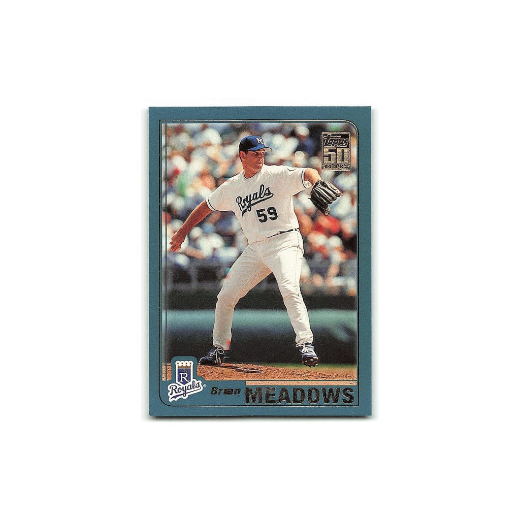Brian Meadows 2001 Topps #316 Kansas City Royals Baseball Card NM