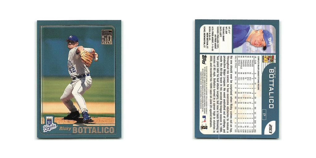 Ricky Bottalico 2001 Topps #283 Kansas City Royals Baseball Card NM