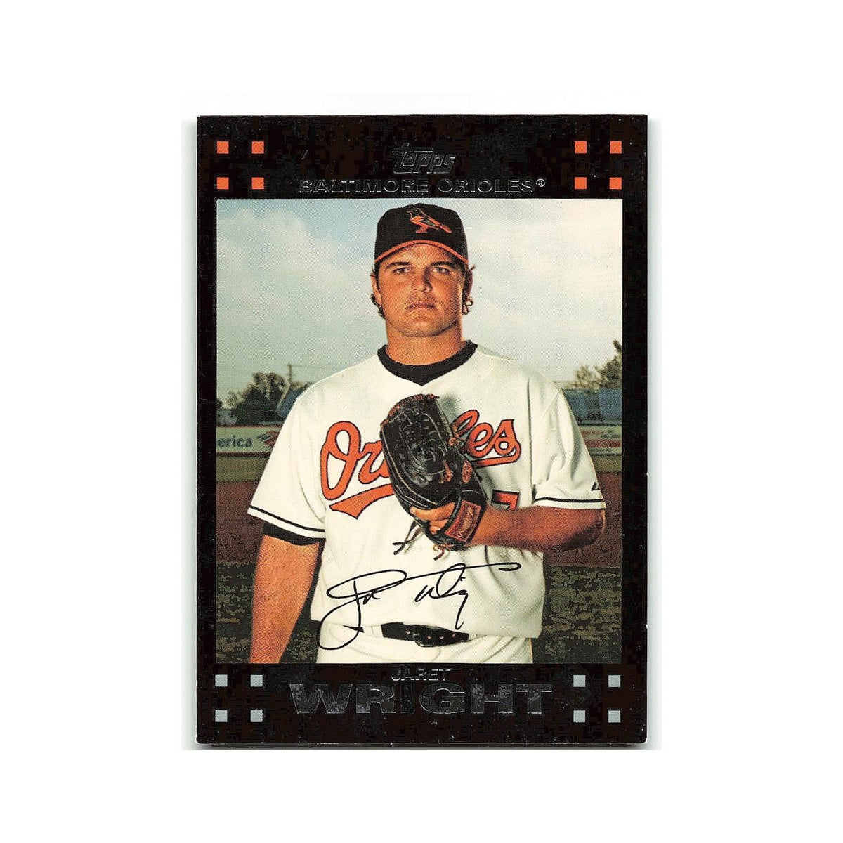Jaret Wright 2007 Topps #446 Baltimore Orioles Baseball Card NM