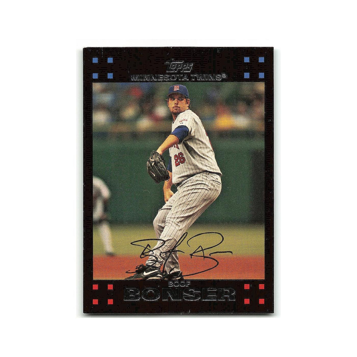 Boof Bonser 2007 Topps #418 Minnesota Twins Baseball Card NM