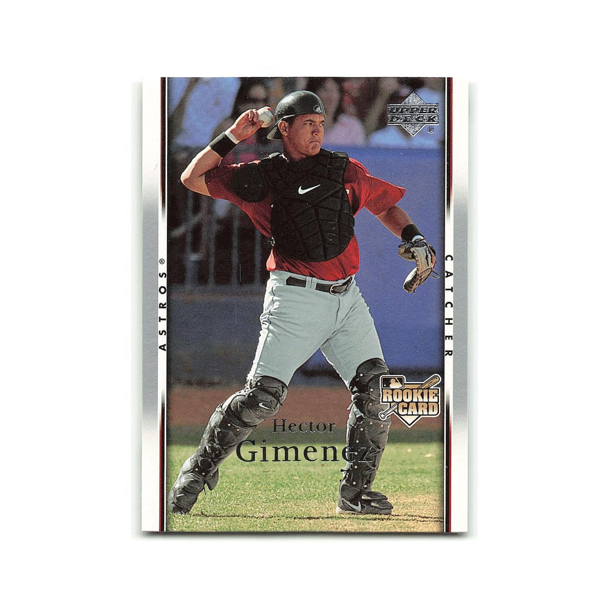 Hector Gimenez 2007 Upper Deck #342 Houston Astros Baseball Card NM