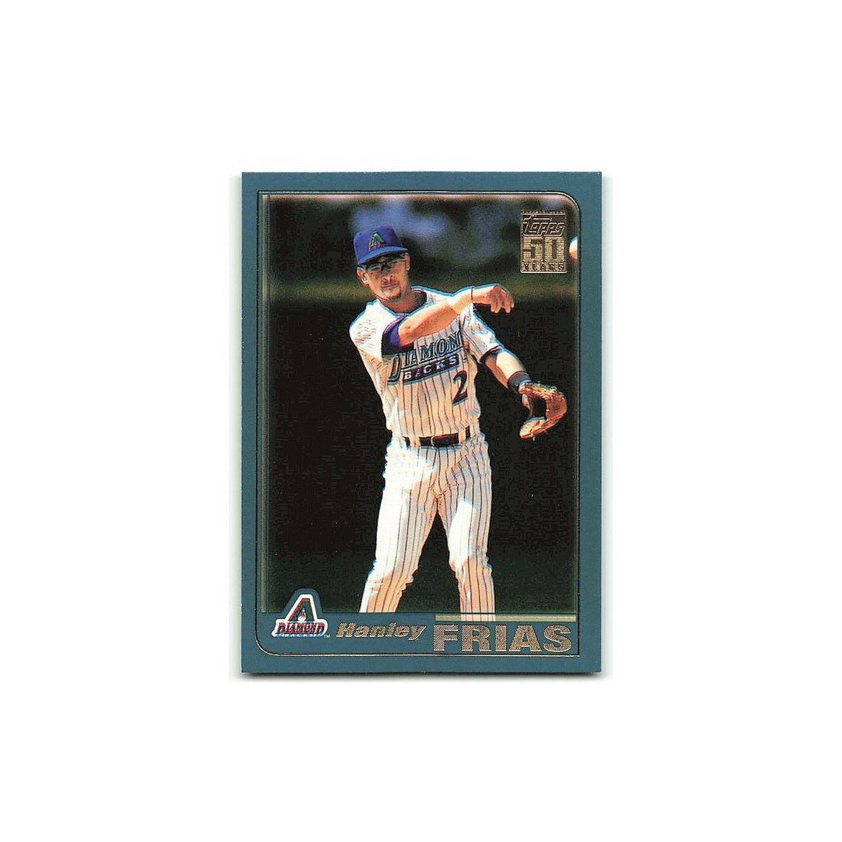 Hanley Frias 2001 Topps #307 Arizona Diamondbacks Baseball Card NM