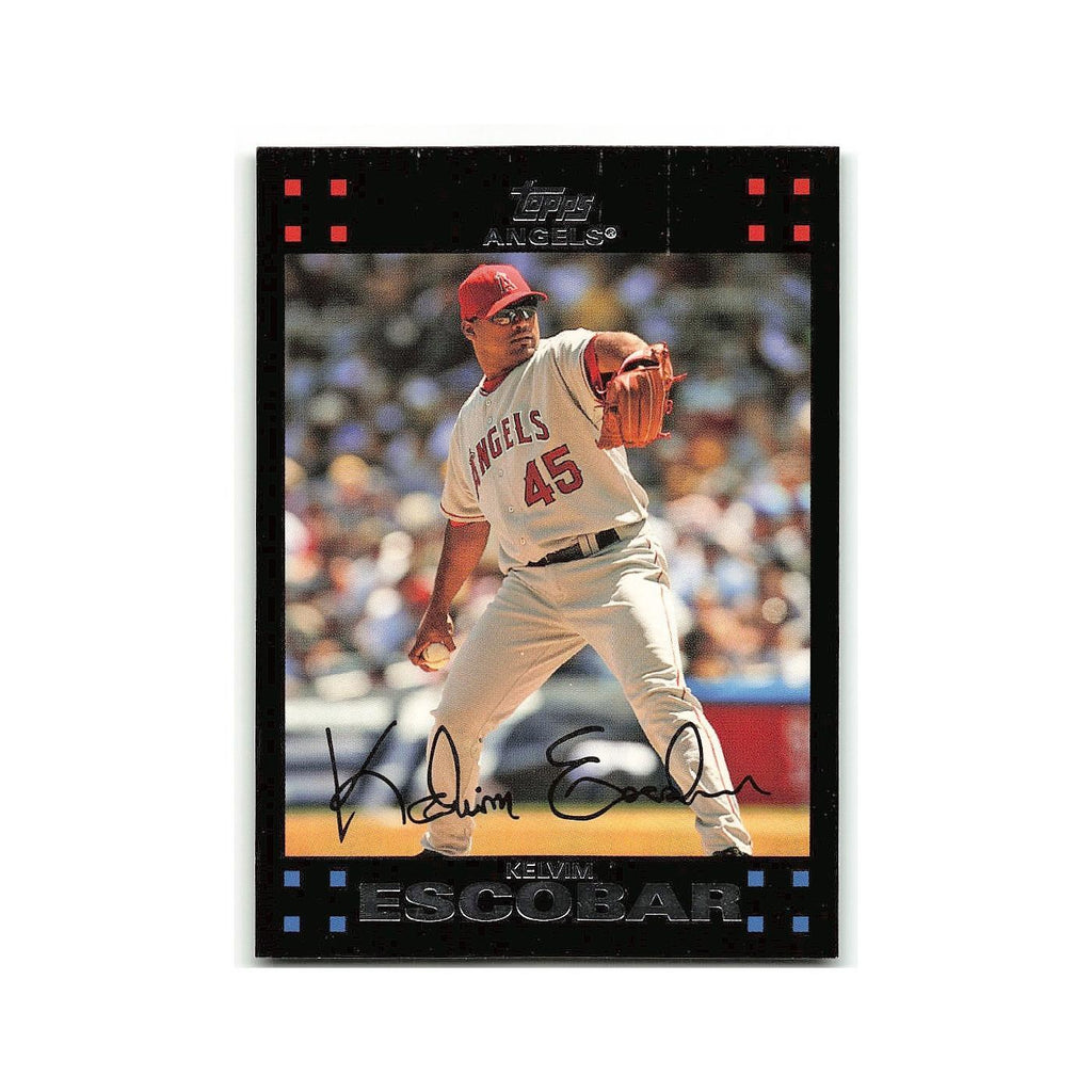 Kelvim Escobar 2007 Topps #391 Los Angeles Angels Baseball Card NM