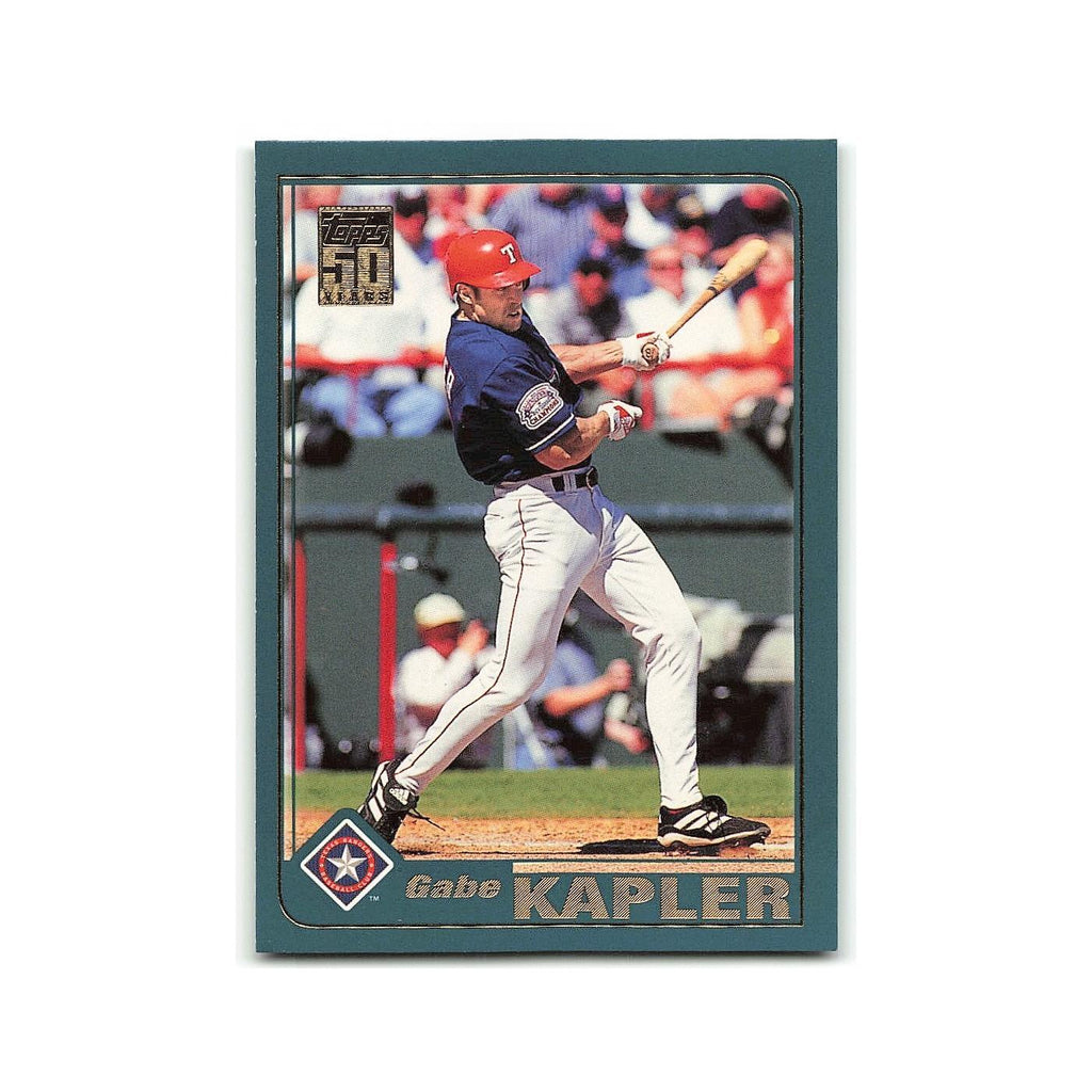 Gabe Kapler 2001 Topps #286 Texas Rangers Baseball Card NM